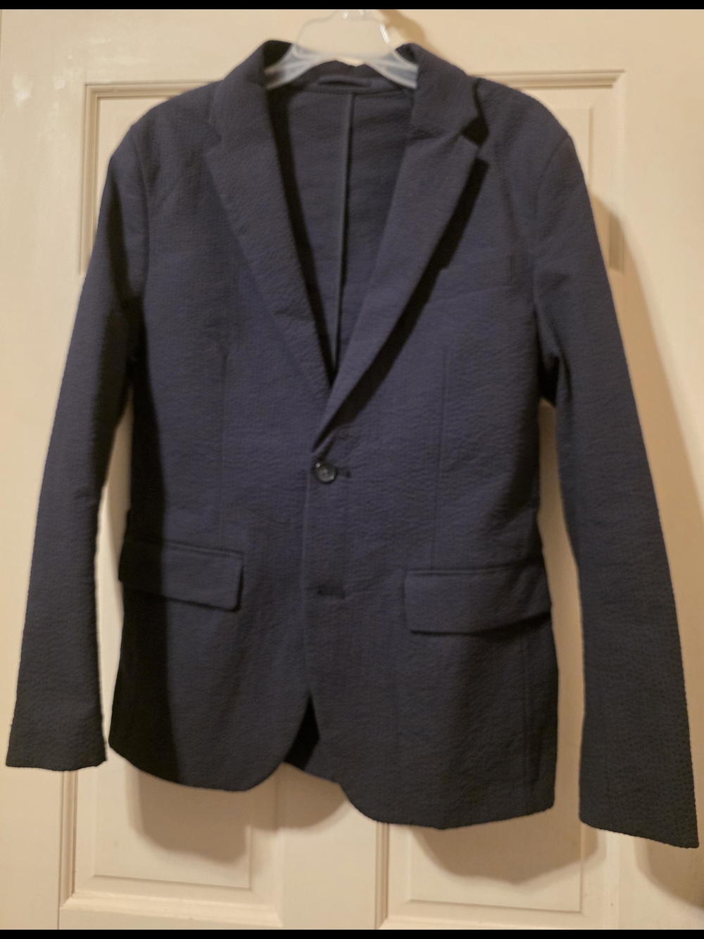 Old Navy Men's Navy Textured Sport Coat And Pant